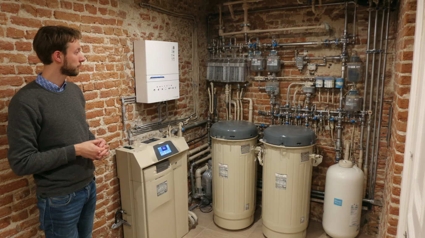 Een waterontharder laten installeren in België: stap voor stap, kosten en regelgeving